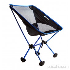 Wildhorn Outfitters TerraLite Portable Folding Camping and Beach Chair, Blue